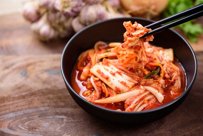 เอนไซม์จากการหมักอาหารของจุลินทรีย์ : กิมจิเกาหลี