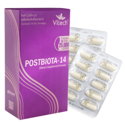 postbiota14 Vitech โพสไบโอต้า-14 วิเทค นวัตกรรมสุขภาพดีอย่างยั่งยืน